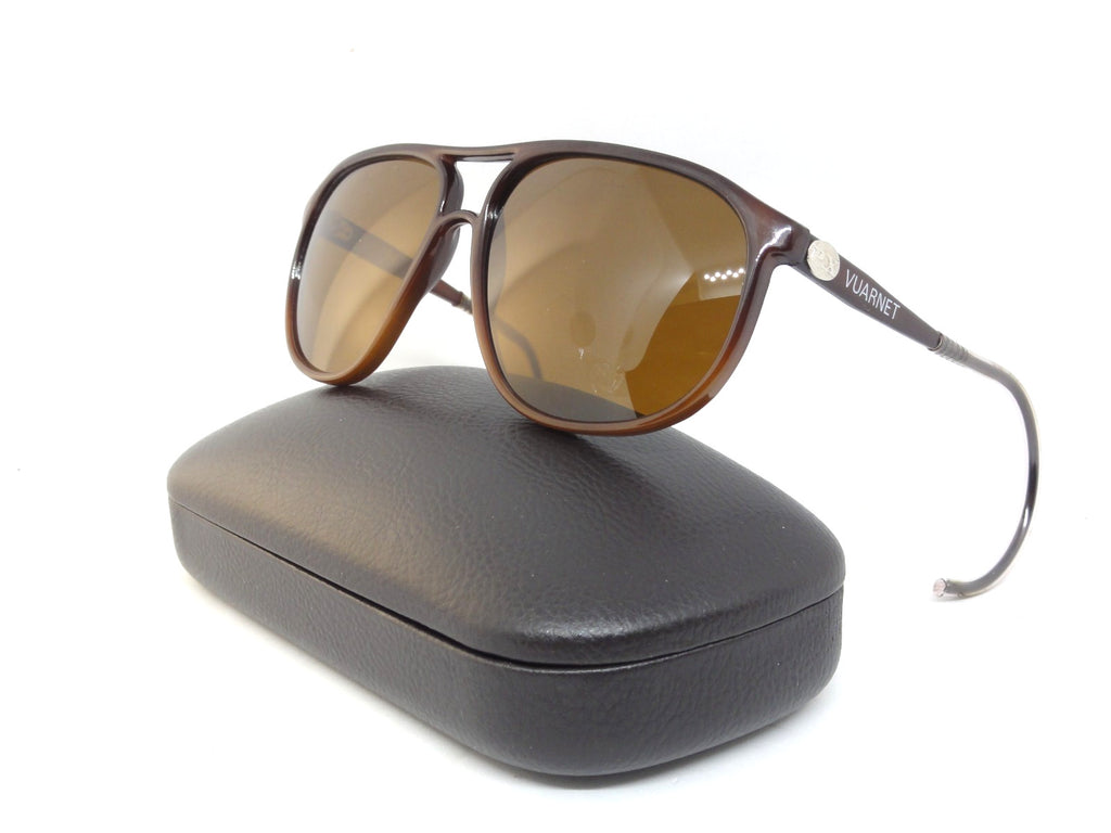VUARNET 3117 BLACK  117  VINTAGE  80S SUNGLASSES  PX 5000 CABLE HOOK TEMPLE