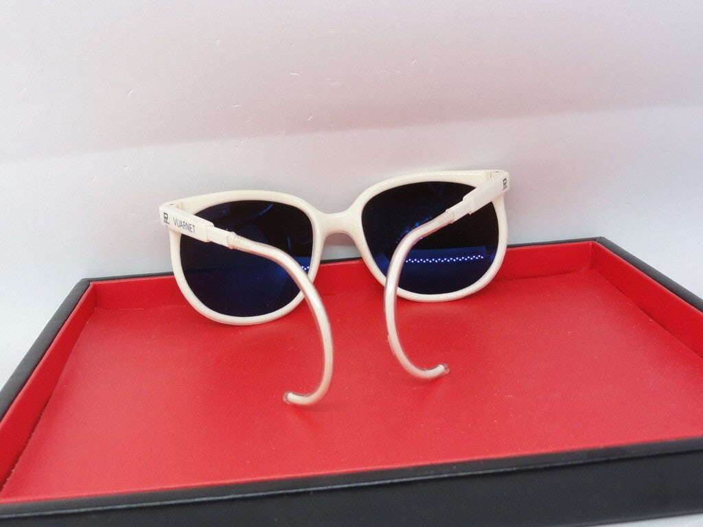 VUARNET 5002 BLA 002 CABLE HOOK CATEYE VINTAGE  SUNGLASSES  PX 5000 GLACIER