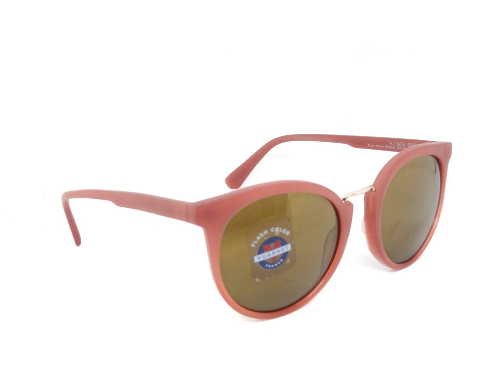 VUARNET SUNGLASSES VL 1626 0004 2129 CABLE CAR  PURE BROWN PURPLE FLASH