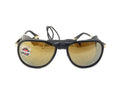 VUARNET VL 1315 0008 2124  GLACIER SUNGLASSES PURE BROWN GOLD FLASH MINERAL LENS
