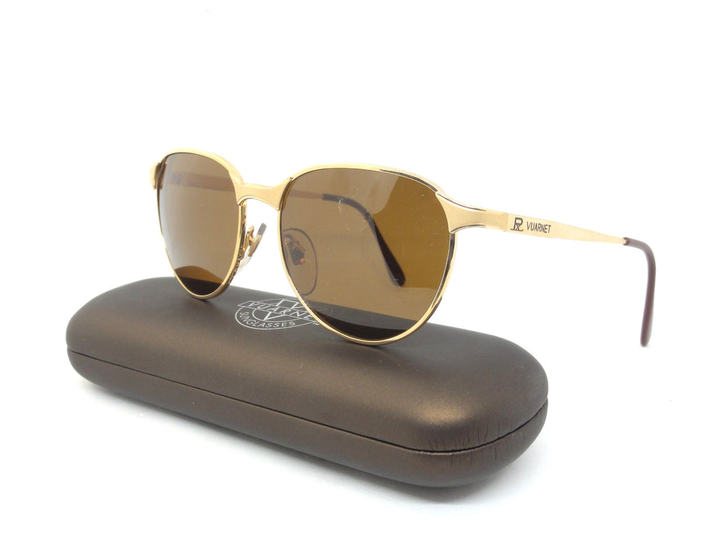 VUARNET 040  GOLD VINTAGE SUNGLASSES 90S PX 2000  FRANCE