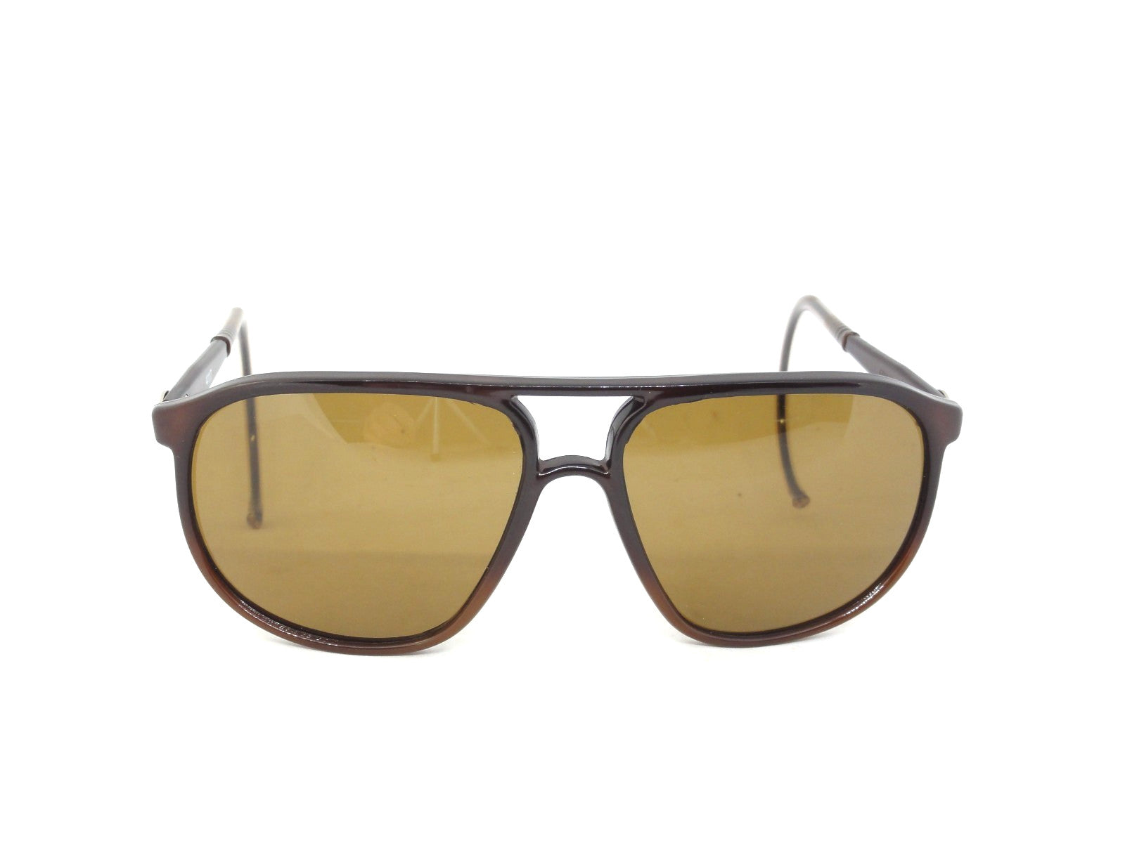 VUARNET 3117 BROWN  117  VINTAGE  80S SUNGLASSES  PX 2000 CABLE HOOK TEMPLE