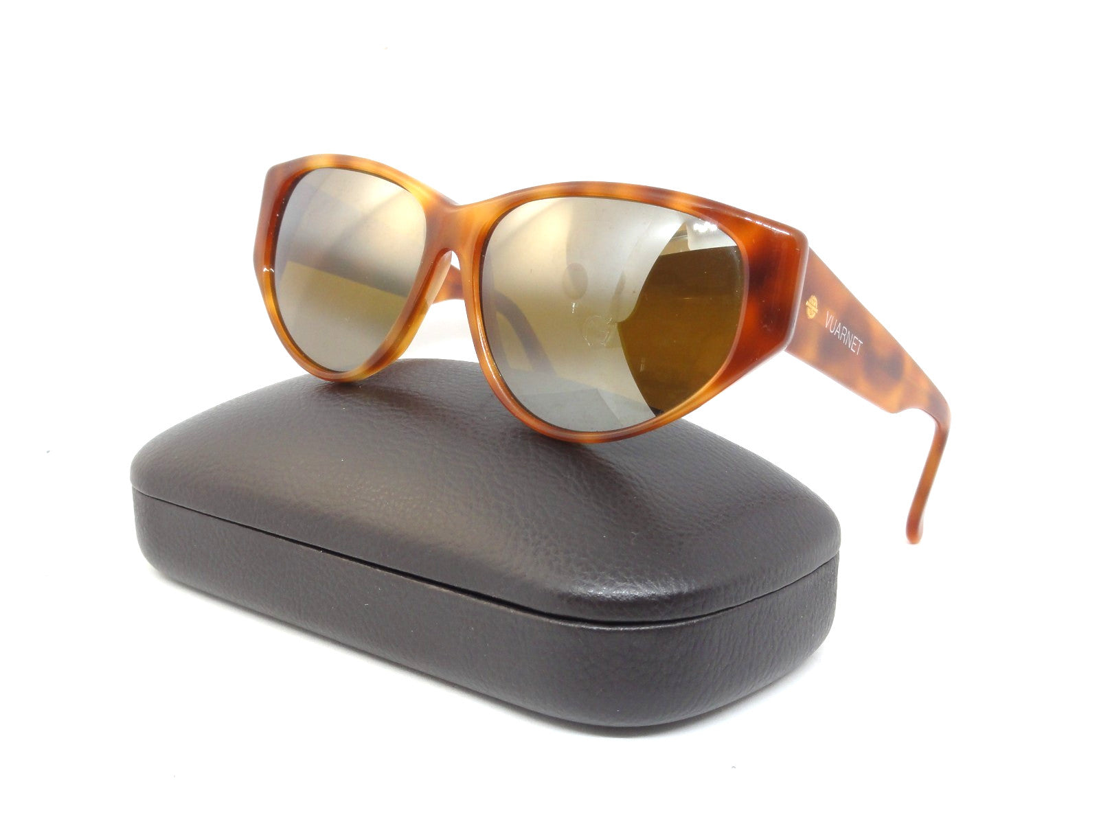 VUARNET 090  VINTAGE SUNGLASSES  WOMEN HAND MADE GLASS MINERAL LENS SKILYNX