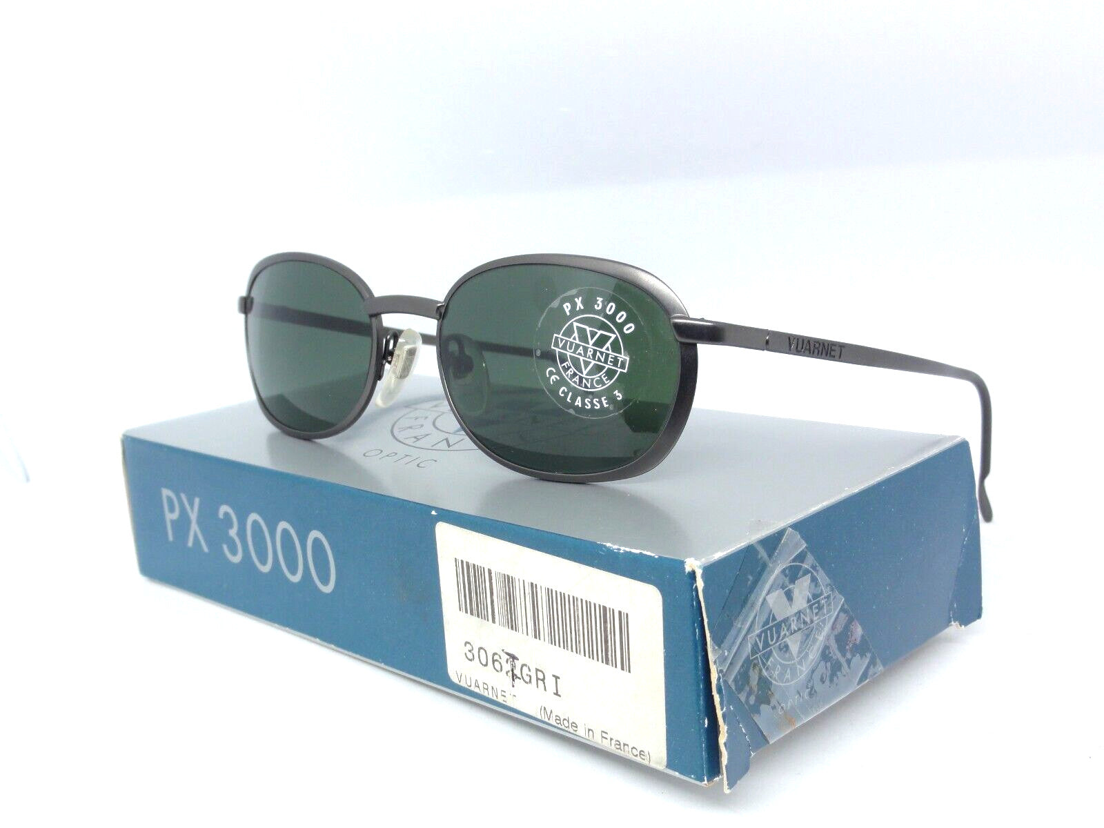 VUARNET SUNGLASSES 067 VINTAGE 90S NEW IN BOX PX 3000 VINTAGE