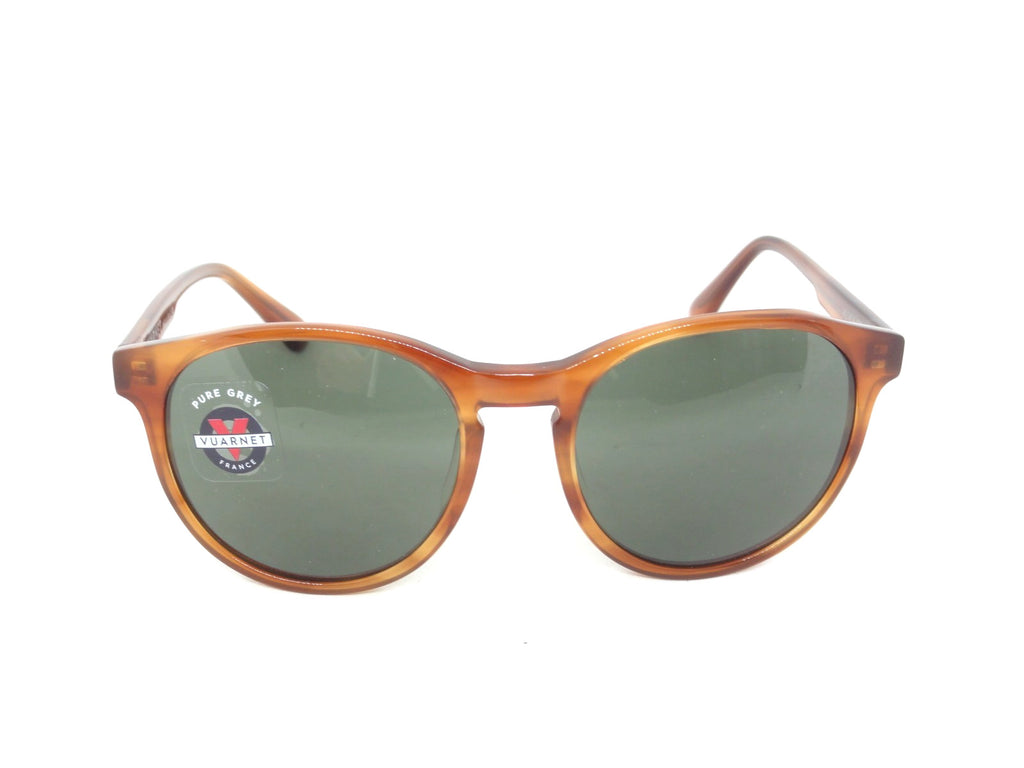 VUARNET SUNGLASSES  VL 1616 0004  1121 SMALL ROUND DISTRICT  PURE GREY MINERAL