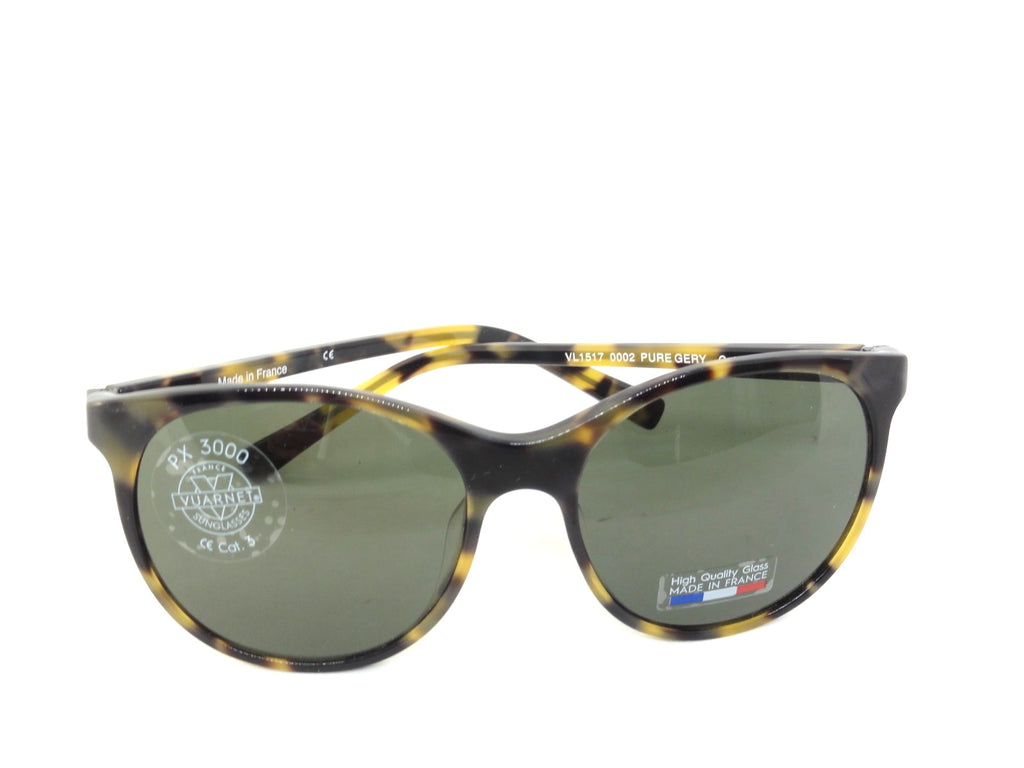 VUARNET SUNGLASSES  VL 1517 0002 1121 PX 3000 PURE GREY  MINERAL LENS