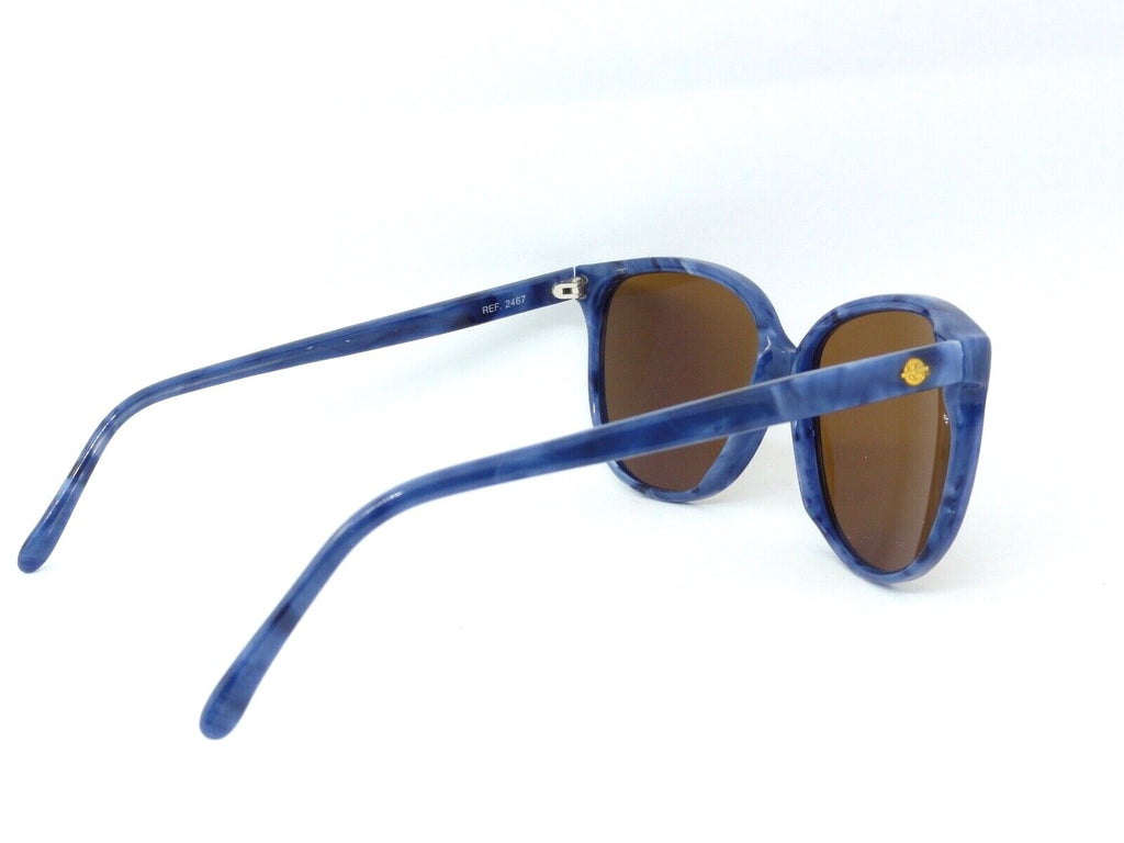 VUARNET 2467 467 BLUE  SUNGLASSES VINTAGE PX 2000  HAND MADE FRANCE 80S IN BOX