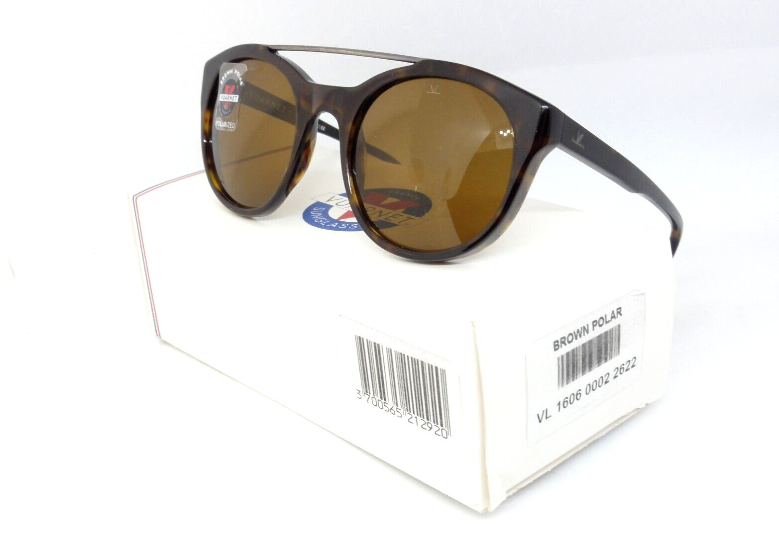 VUARNET SUNGLASSES VL 1606 0002 2622  BROWN  POLAR POLARIZED