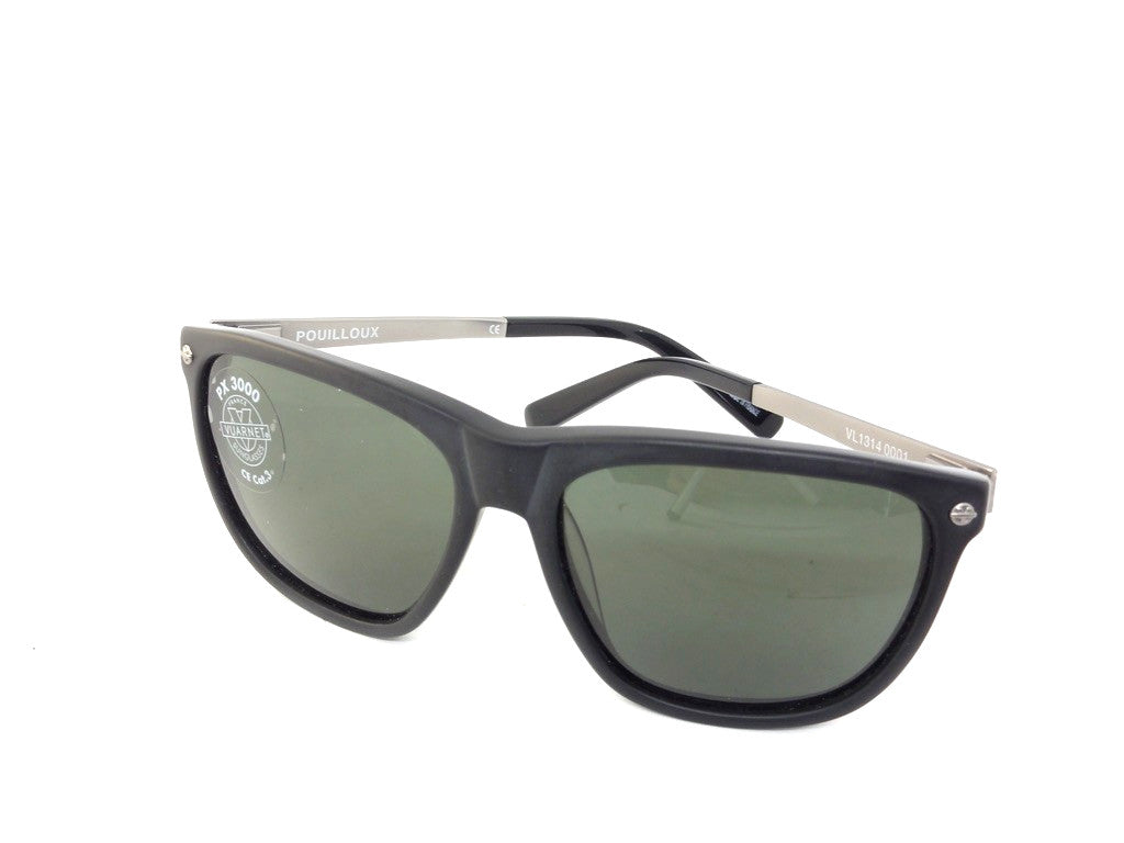 VUARNET SUNGLASSES  VL 1314 0001  1121 PX 3000 PURE GREY MINERAL LENS  FRANCE