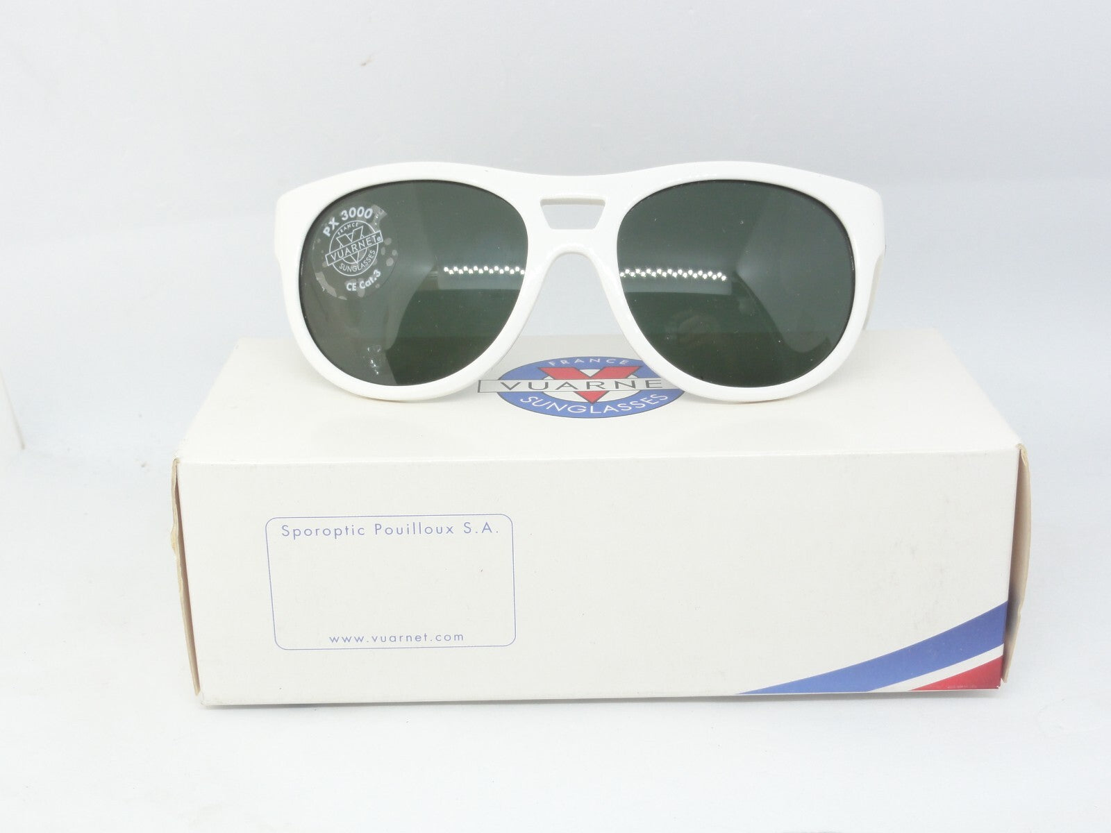 VUARNET SUNGLASSES  VL 1102 0005  1121 PX 3000 PURE GREY HAND MADE