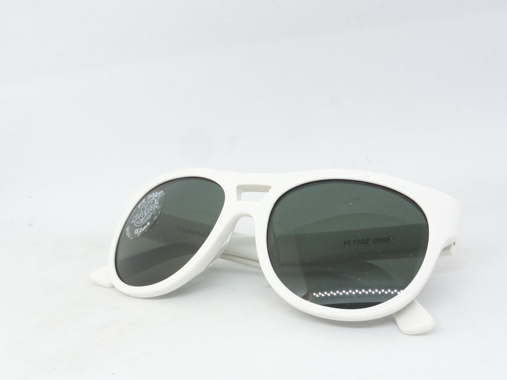 VUARNET SUNGLASSES  VL 1102 0005  1121 PX 3000 PURE GREY HAND MADE