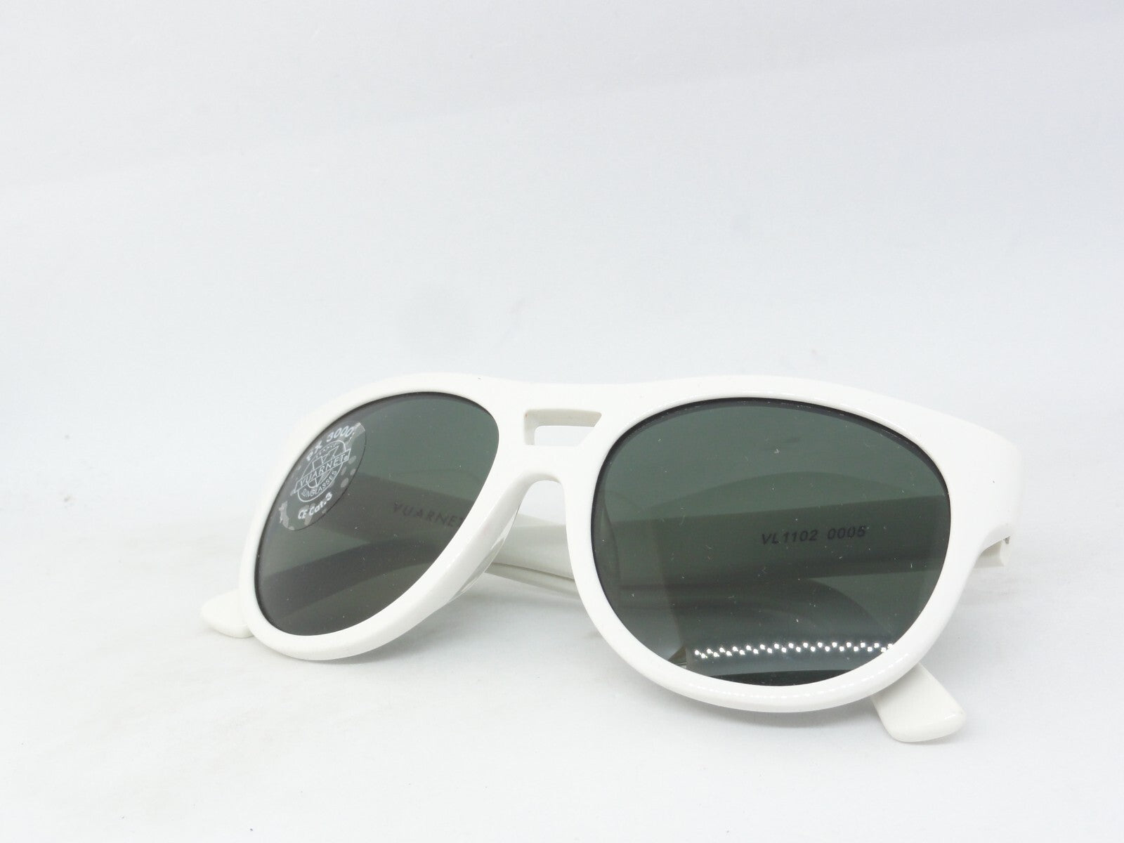 VUARNET SUNGLASSES  VL 1102 0005  1121 PX 3000 PURE GREY HAND MADE