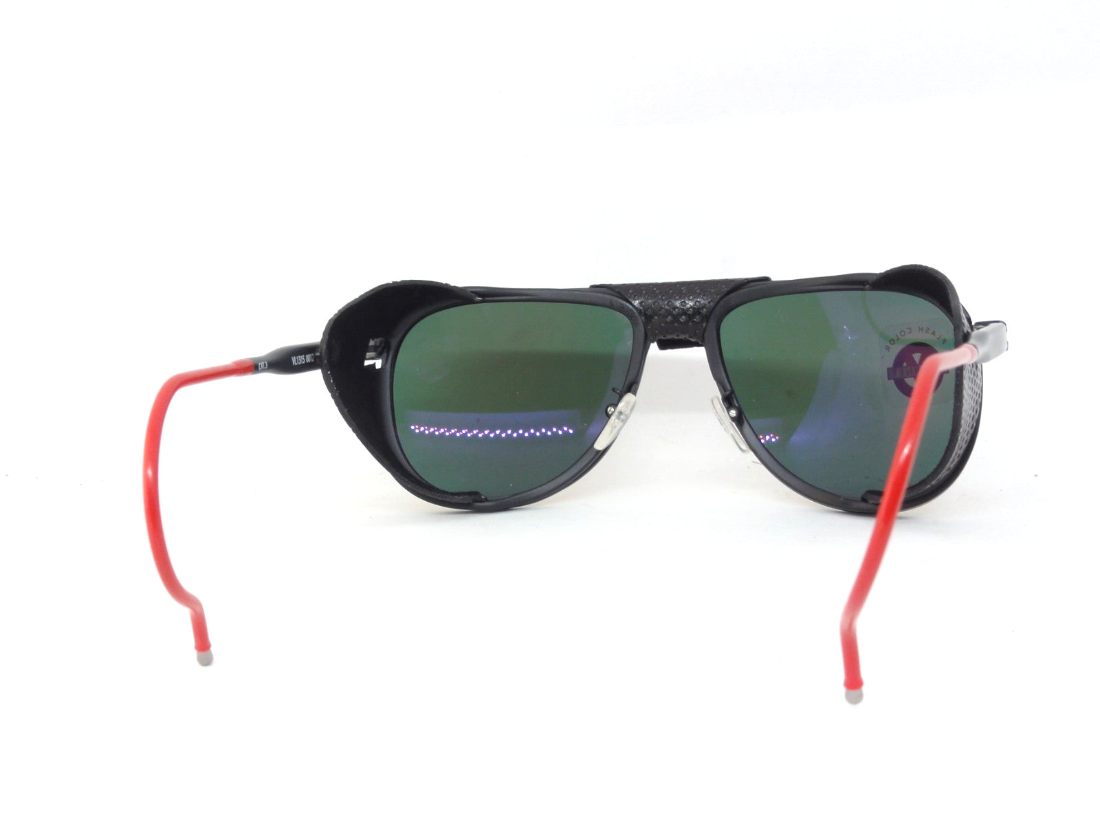 VUARNET VL 1315 0012 1130  GLACIER SUNGLASSES PURE GREY RED  FLASH 1957 EDITION