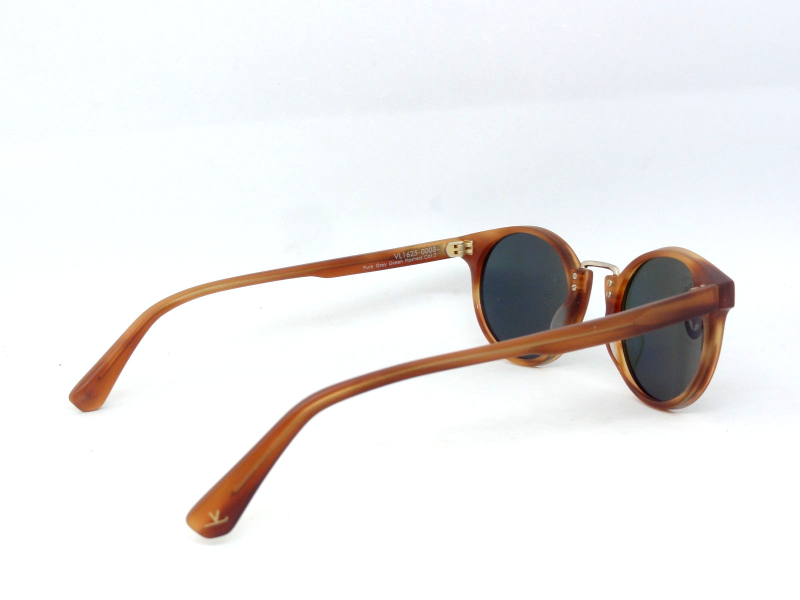 VUARNET  SUNGLASSES VL 1625 0003  1128  PX 3000 PURE GREY GREEN FLASH