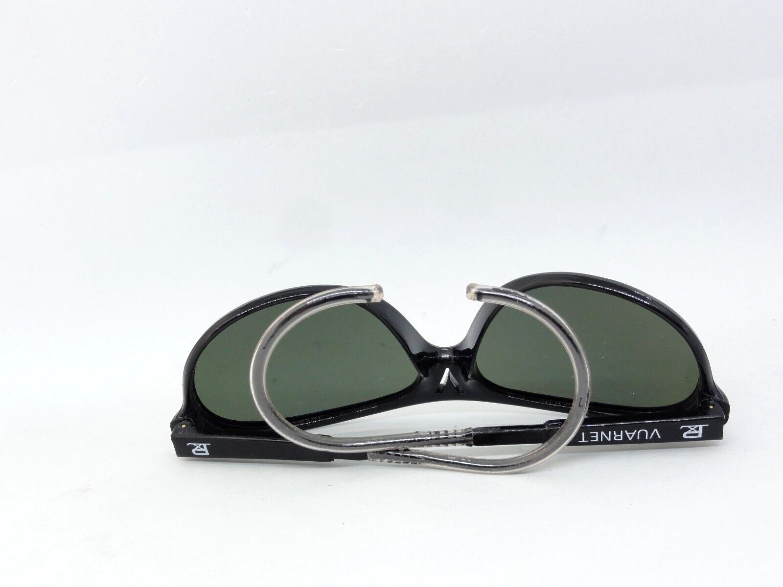 VUARNET  SUNGLASSES 085 BLACK CABLE HOOK  TEMPLE PX 3000 VINTAGE NEW OLD STOCKS
