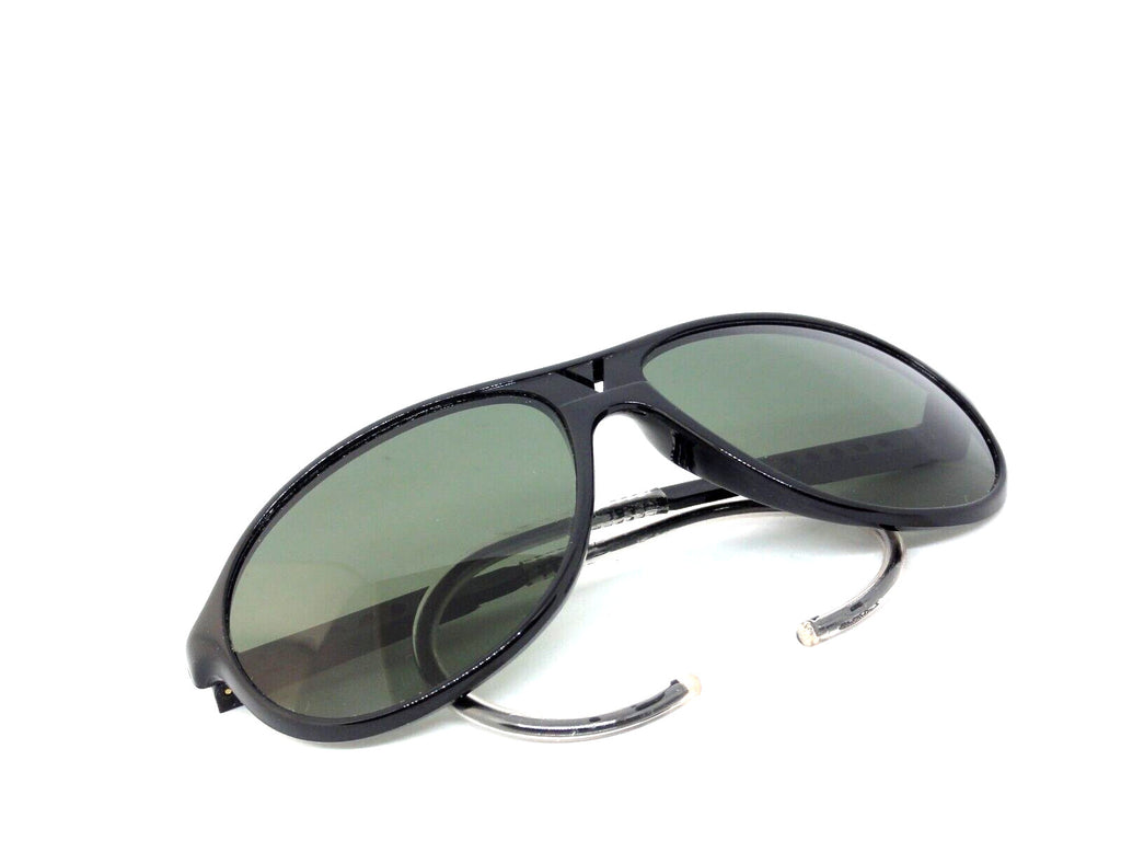 VUARNET  SUNGLASSES 085 BLACK CABLE HOOK  TEMPLE PX 3000 VINTAGE NEW OLD STOCKS