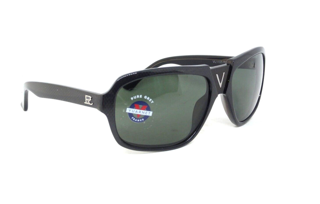 VUARNET VL 1105 P00P CARBON PX 3000 PURE GREY NEW SUNGLASSES