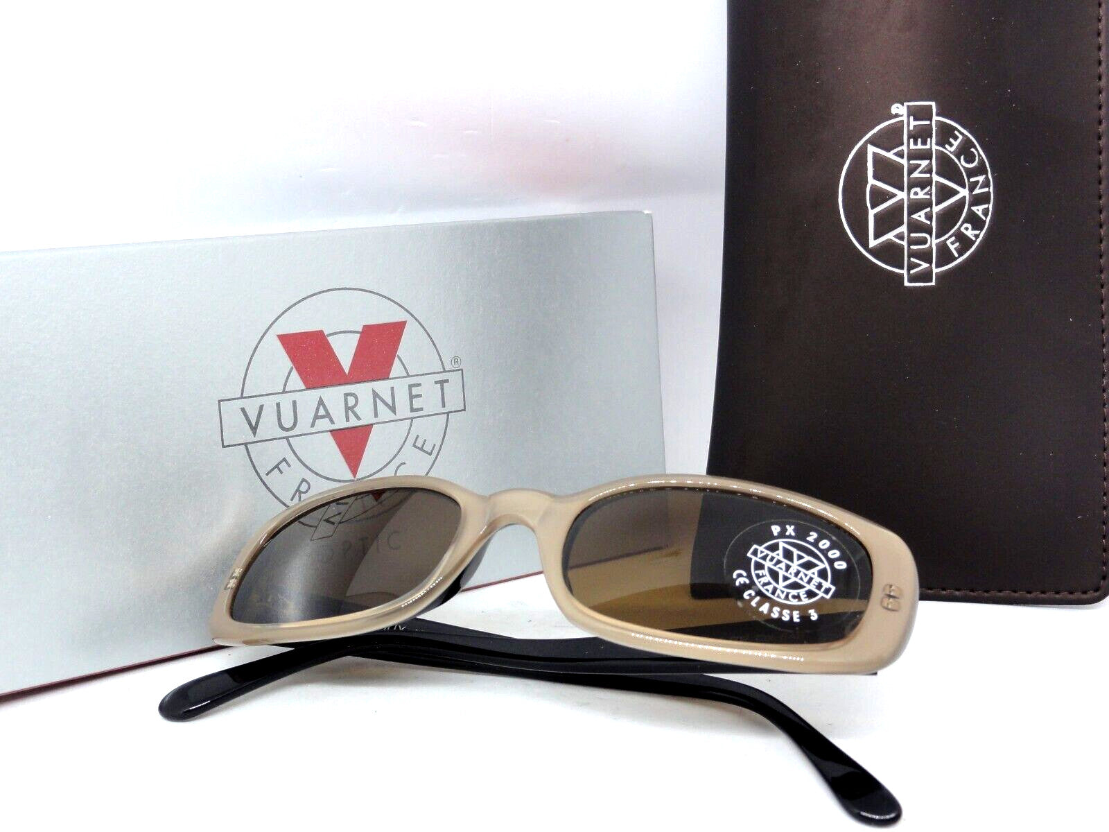 VUARNET 602 VINTAGE SUNGLASSES  WOMEN HAND MADE GLASS MINERAL LENS PX 2000