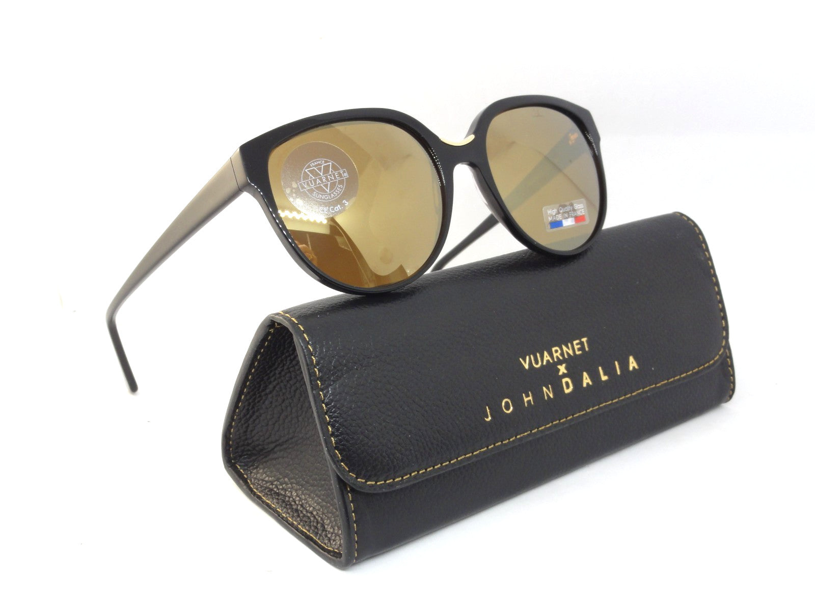 VUARNET SUNGLASSES  VJ 1402 0001 2130 DESIGNER JOHN DALIA HAND MADE WOMEN