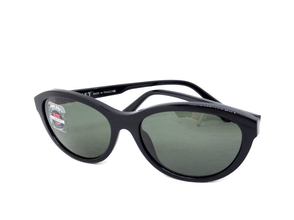 VUARNET  SUNGLASSES VL 1203 0004 1121 BLACK PX 3000 PURE GREY