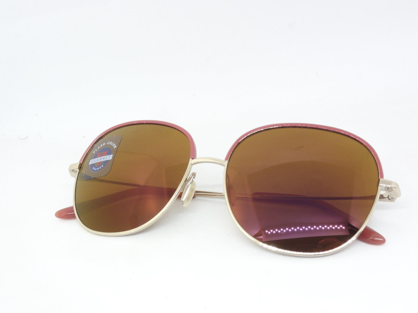VUARNET  SUNGLASSES VL 1628 0004  PURE BROWN PURPLE FLASH