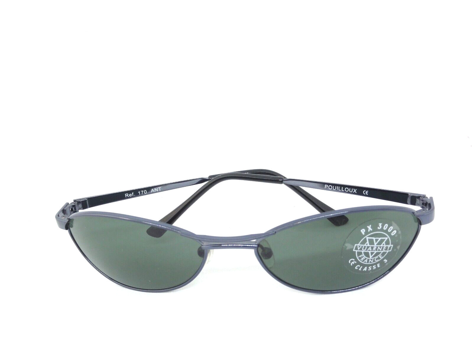 VUARNET 170  GREY VINTAGE SUNGLASSES 90S PX 3000  FRANCE