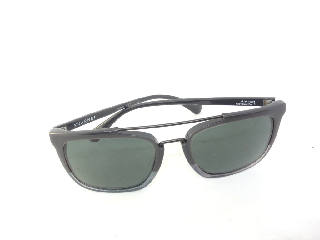 VUARNET SUNGLASSES  VL 1601 0004 1622 GREY POLARIZED  MINERAL LENS  FRANCE