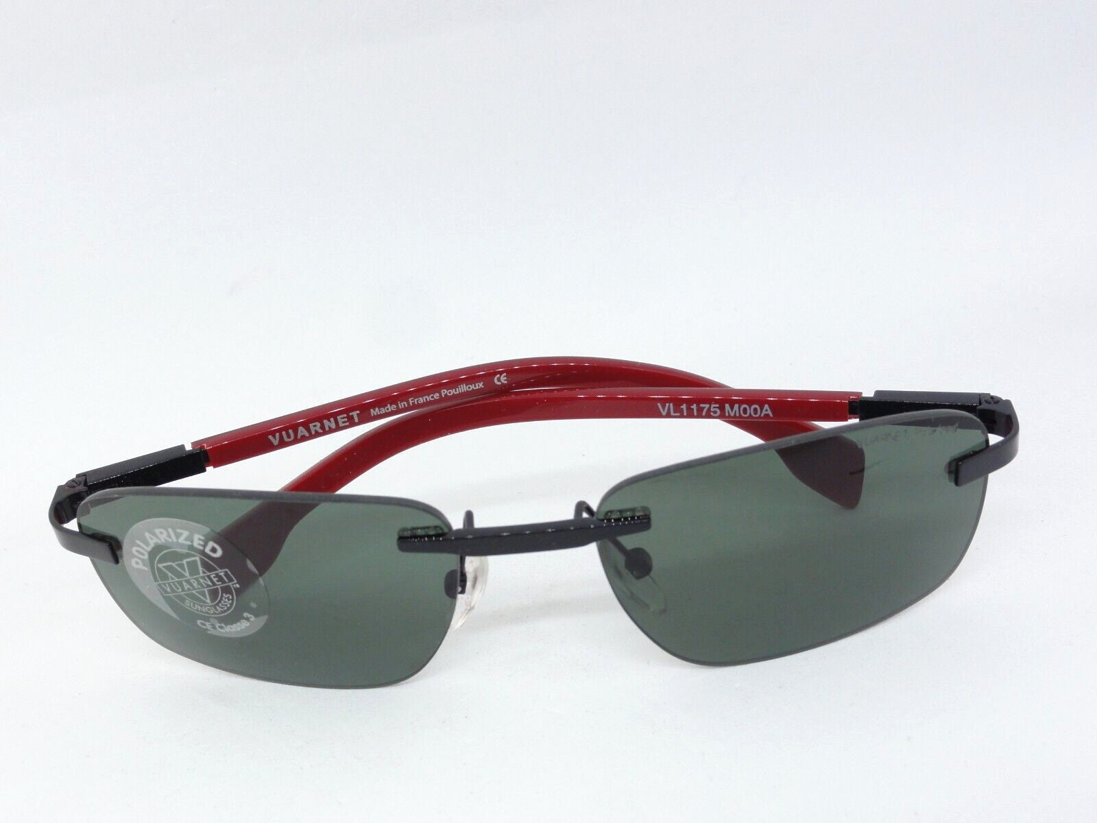 VUARNET  VL 1175 M00A 1721 SUNGLASSES POLARIZED LENSES PC POLAR 3000 FRANCE