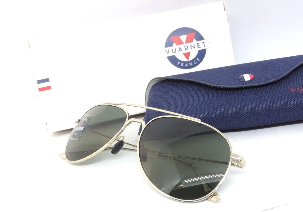 VUARNET VL 1627 0004 1121  PILOT SWING PURE GREY TITANIUM NEW SUNGLASSES