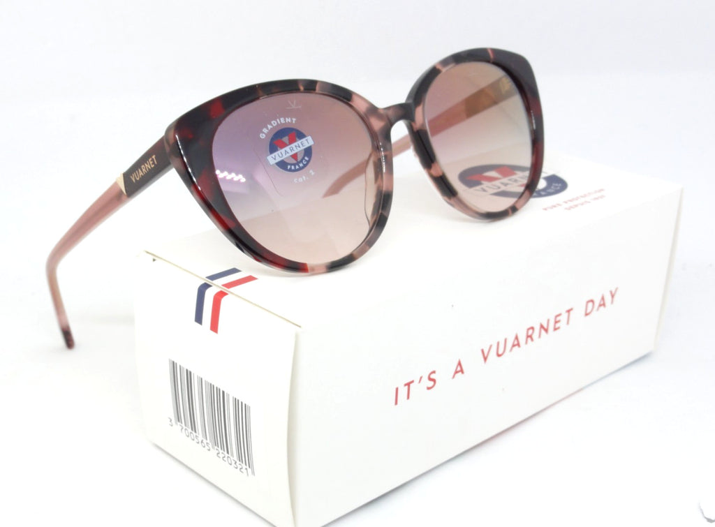 VUARNET  SUNGLASSES VL 1923 0006 1G62 WOMEN SUNGLASSES GRADIENT PINK LENS