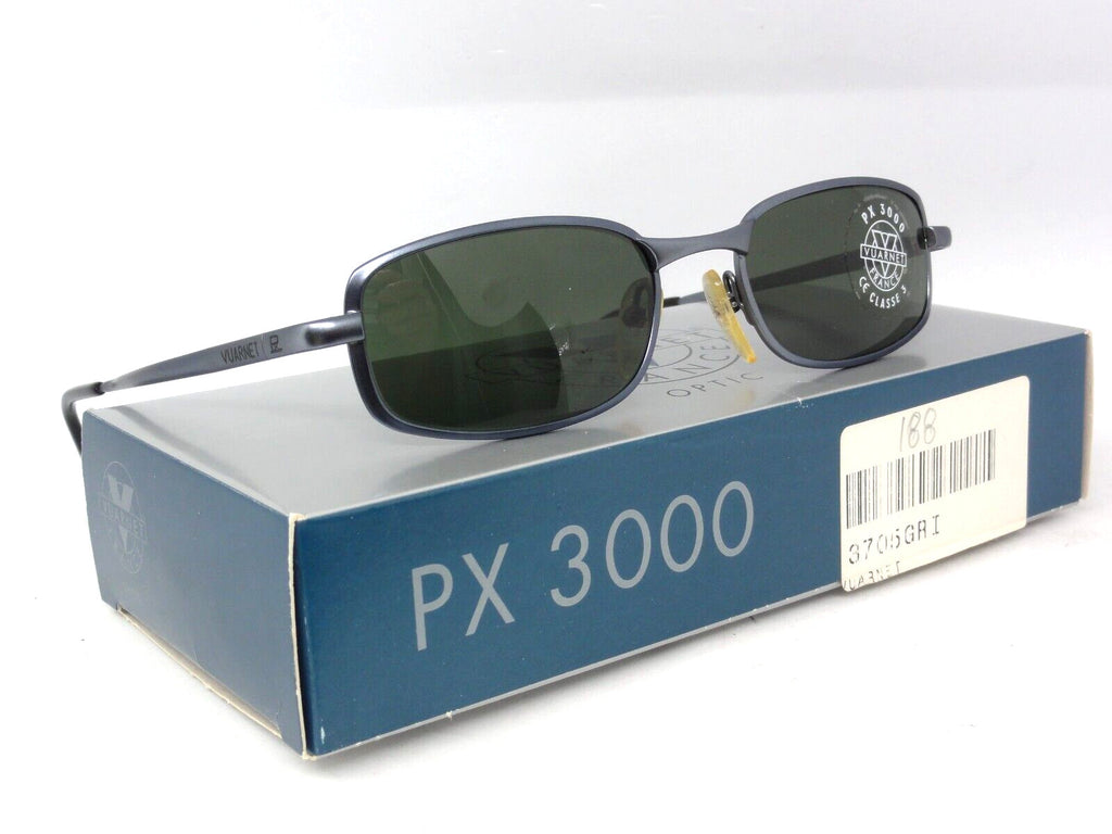 VUARNET 705 VINTAGE SUNGLASSES 90S   GLASS MINERAL LENS PX 3000 NEW IN BOX