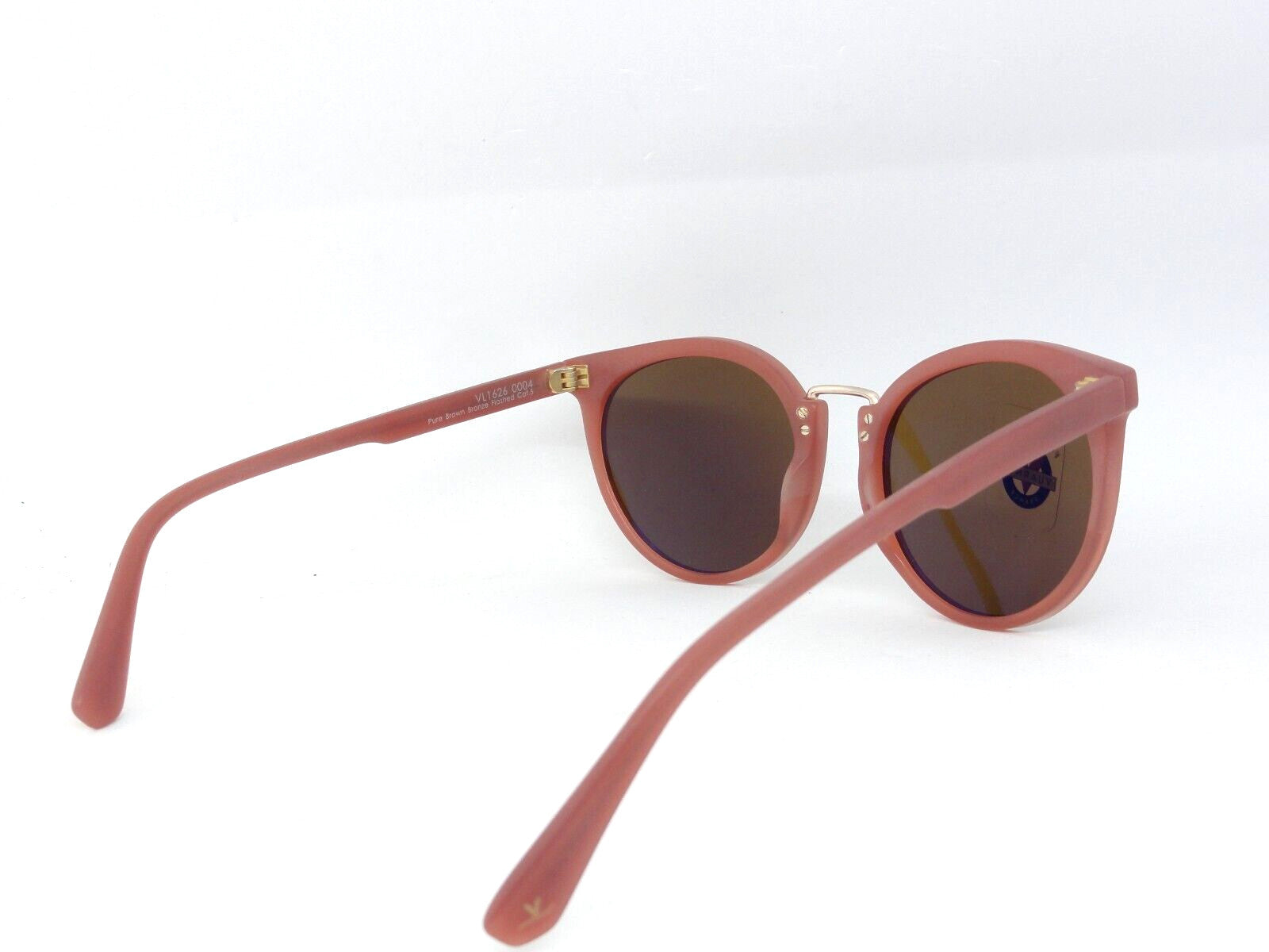 VUARNET SUNGLASSES VL 1626 0004 2129 CABLE CAR  PURE BROWN PURPLE FLASH