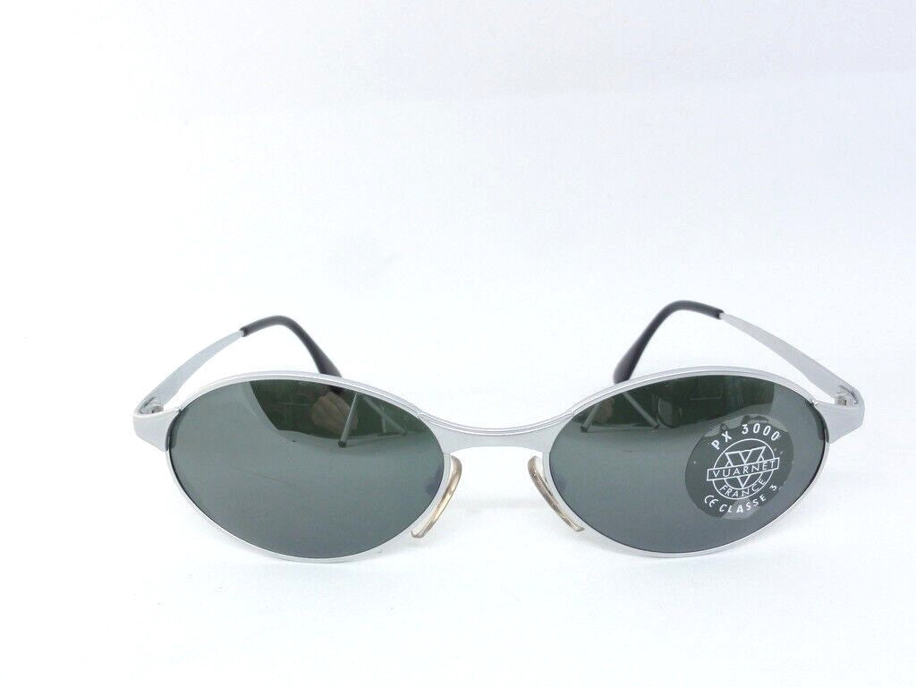 VUARNET 055 3055  VINTAGE SUNGLASSES 90S PX 3000  SILVER FLASH FRANCE NEW IN BOX