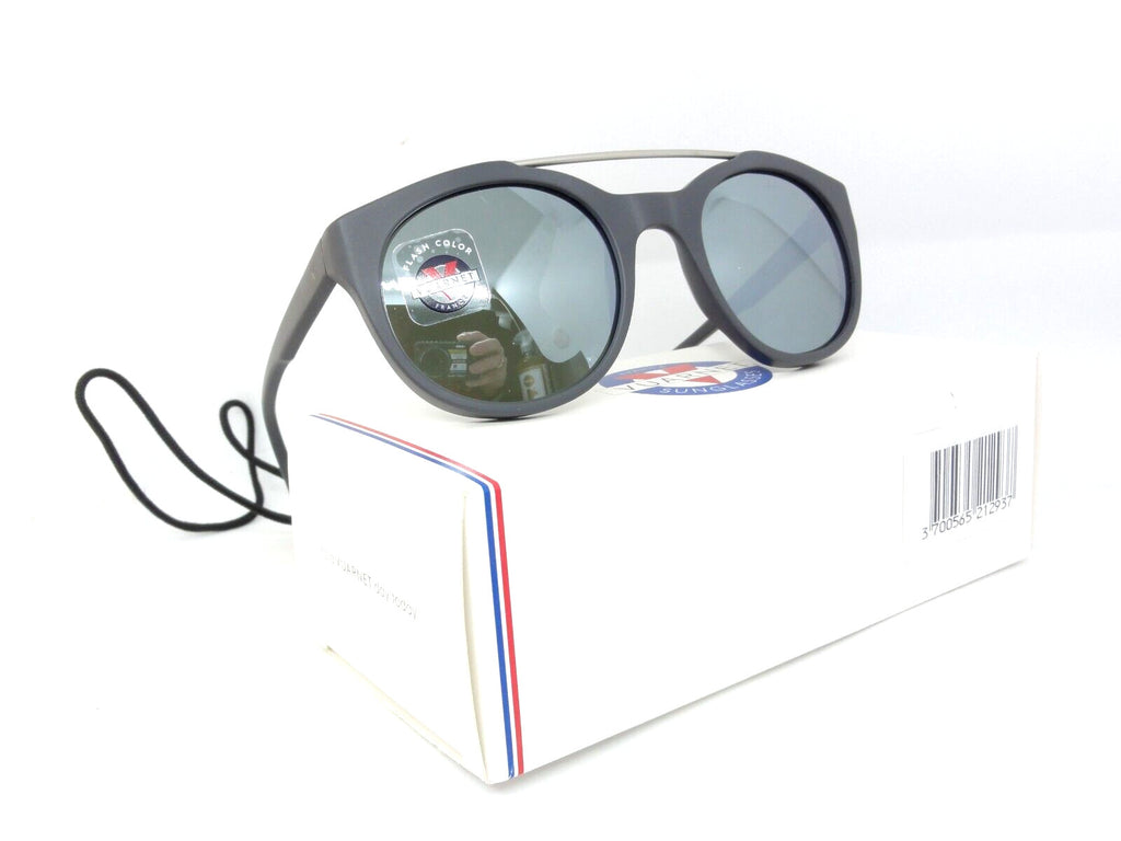 VUARNET  SUNGLASSES VL 1606 0003 1123  PX 3000 PURE GREY SILVER FLASH  + CORD