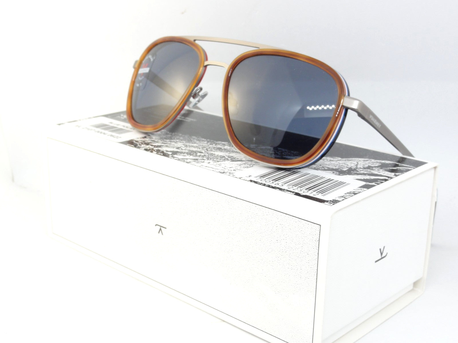 VUARNET SUNGLASSES VL 2107 0004 0622   EDGE  LARGE POLAR POLARIZED BLUE POLAR
