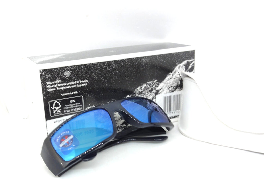 VUARNET SUNGLASSES VL 2206 0006 1626  GREY POLAR POLARIZED BLUE FLASH