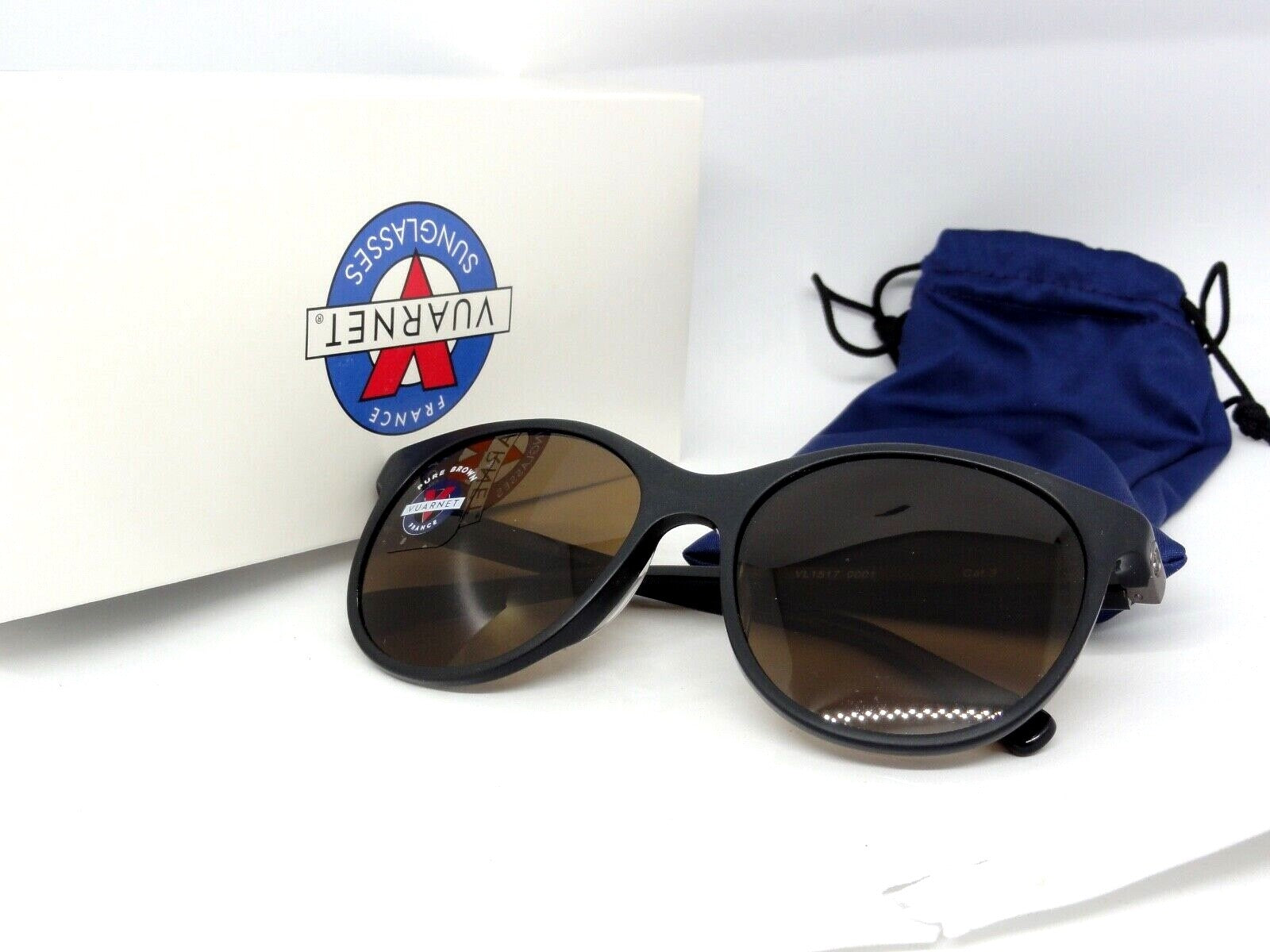 VUARNET SUNGLASSES  VL 1517 0001 2121 PX 000 PURE BROWN MINERAL LENS