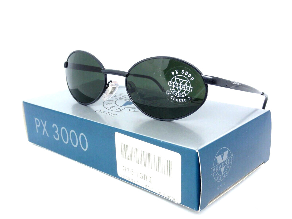 VUARNET 151 3151 GREY VINTAGE SUNGLASSES 90S PX 3000  FRANCE NEW IN BOX