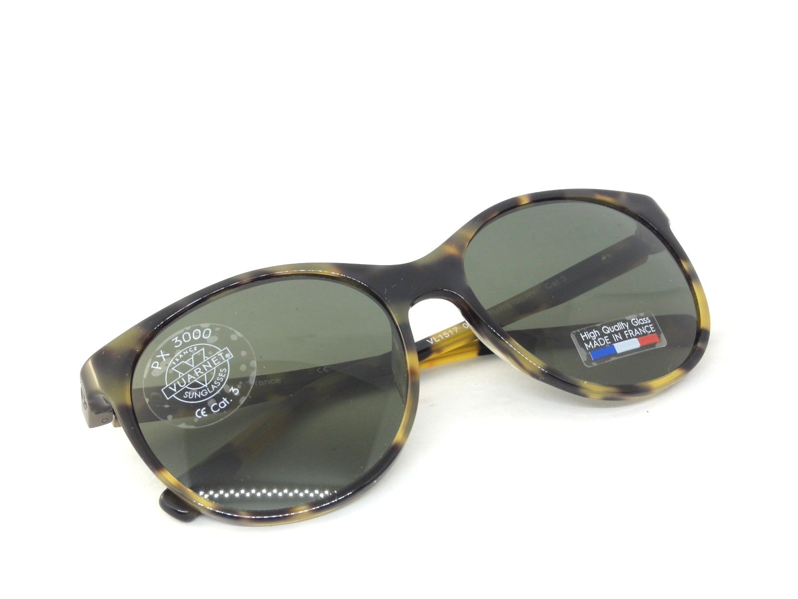 VUARNET SUNGLASSES  VL 1517 0002 1121 PX 3000 PURE GREY  MINERAL LENS