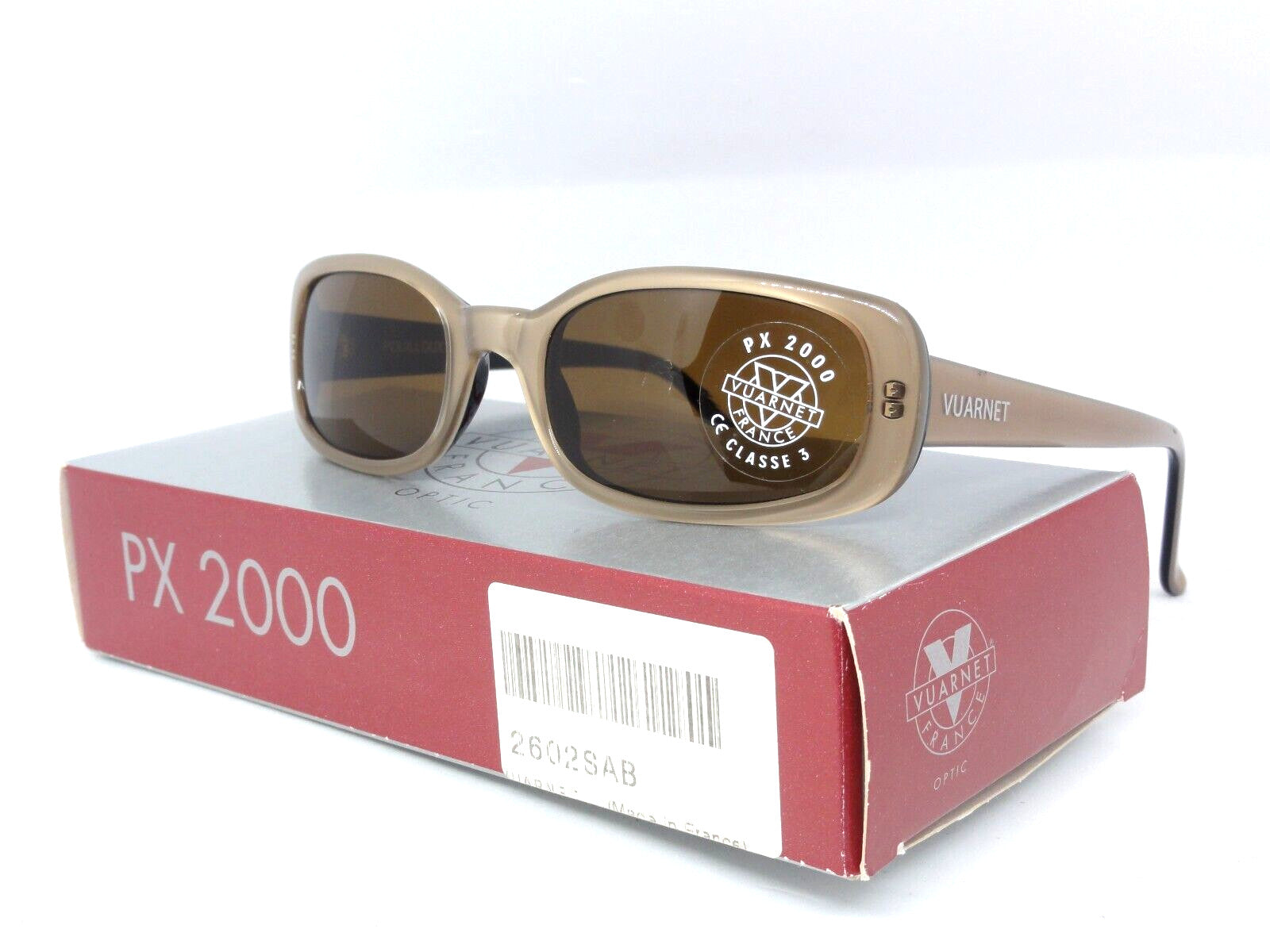 VUARNET 602 VINTAGE SUNGLASSES  WOMEN HAND MADE GLASS MINERAL LENS PX 2000