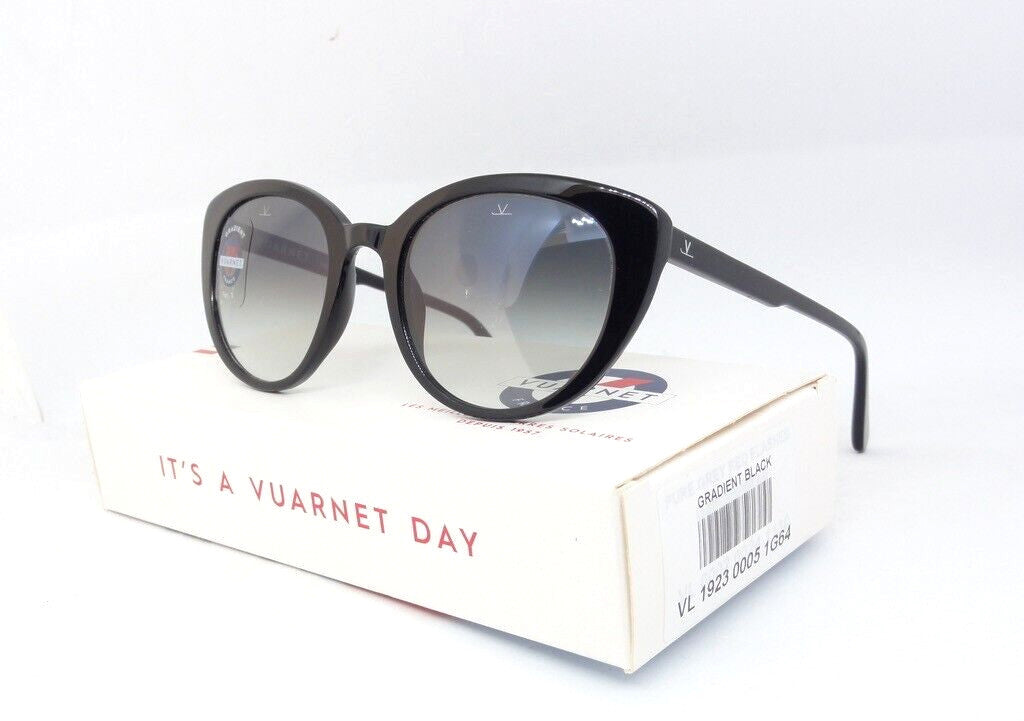 VUARNET  SUNGLASSES VL 1923 0005 1G64 WOMEN SUNGLASSES GRADIENT BLACK LENS