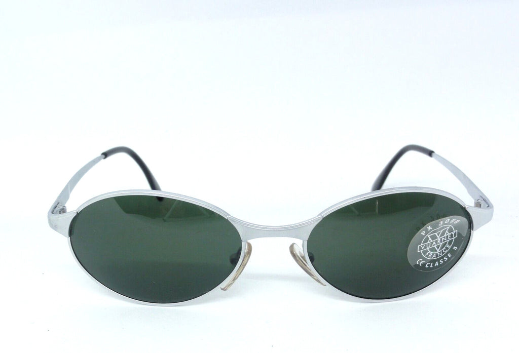 VUARNET 055 3055 SILVER VINTAGE SUNGLASSES 90S PX 3000  FRANCE NEW IN BOX