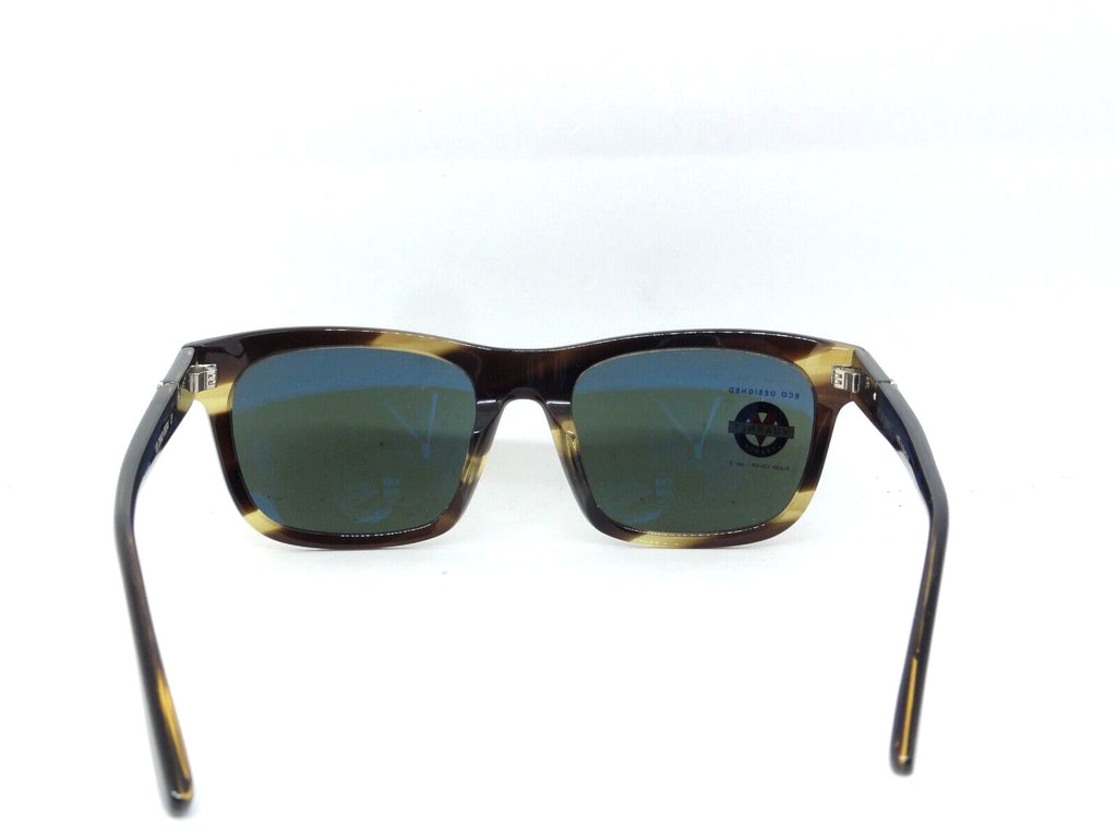 VUARNET SUNGLASSES  VL 2002 0004 1128 DISTRICT MINERAL LENS GREEN FLASH