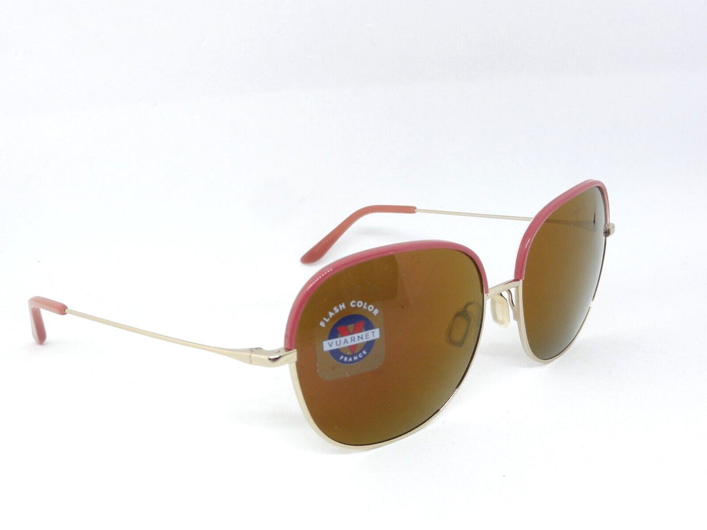 VUARNET SUNGLASSES VL 1628 0004 2130  PURE BROWN PURPLE FLASH