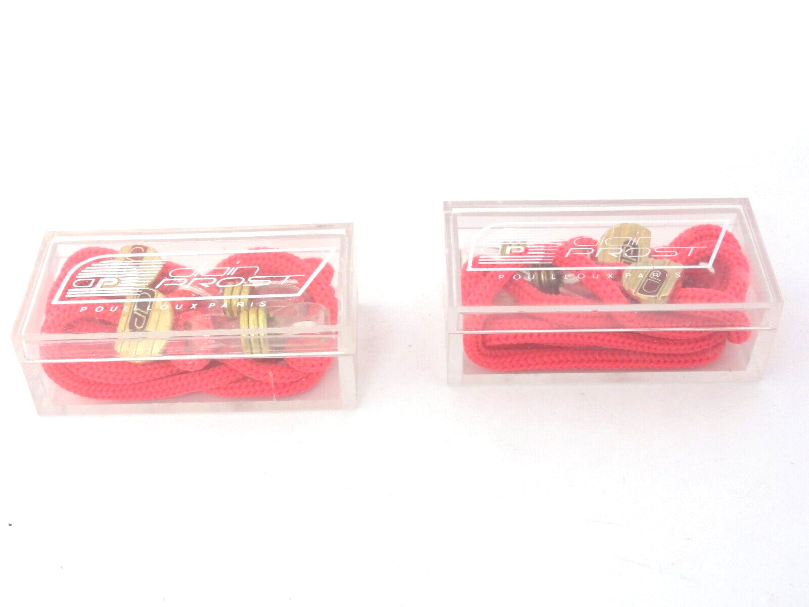 4X  Vintage ALAIN PROST FOR VUARNET  Cord 80S  FOR SUNGLASSES