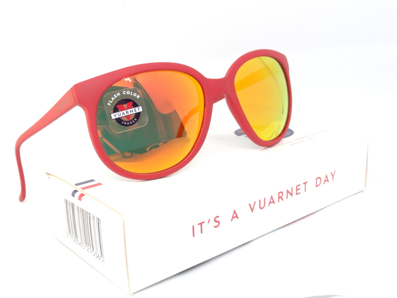 VUARNET 002 LEGEND 02 VL 0002 0015  1130  SUNGLASSES PURE GREY RED FLASH
