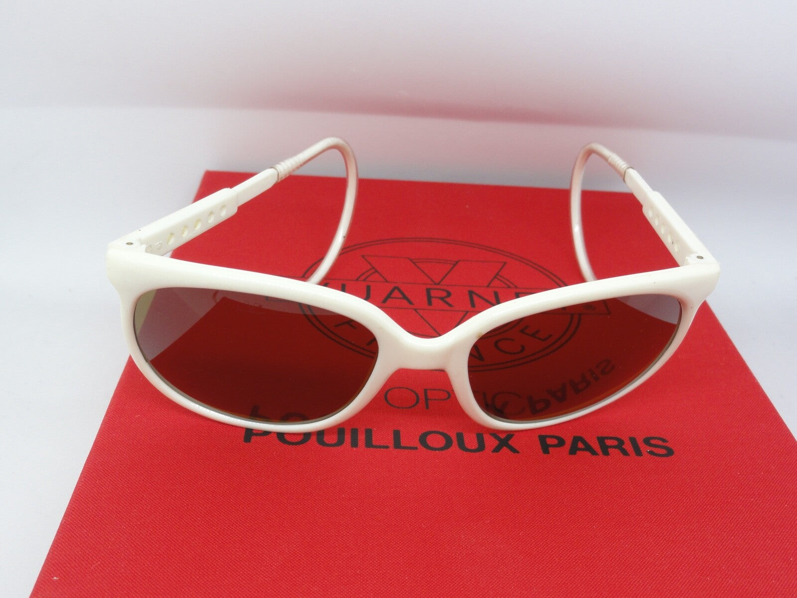 VUARNET 2002 BLA 002 CABLE HOOK CATEYE VINTAGE RED  SUNGLASSES  PX 2000