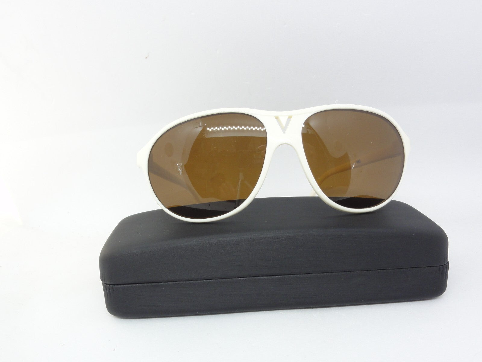 VUARNET  SUNGLASSES 085 WHITE  TEMPLE PX 2000 VINTAGE NEW OLD STOCKS