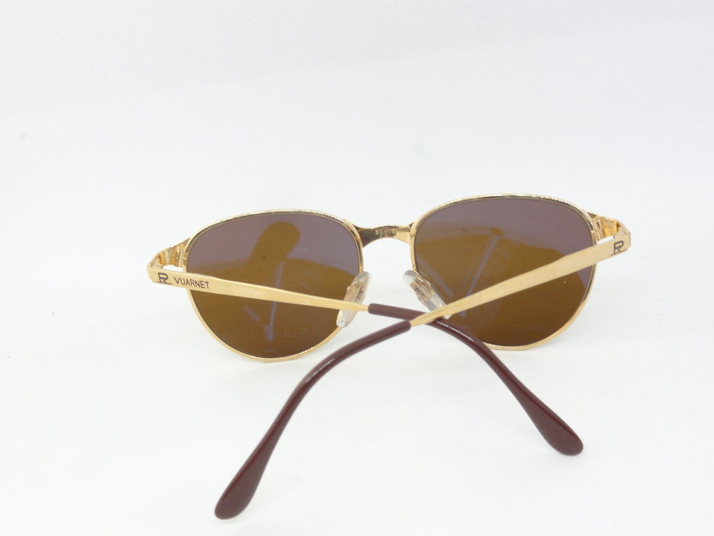 VUARNET 040  GOLD VINTAGE SUNGLASSES 90S PX 2000  FRANCE