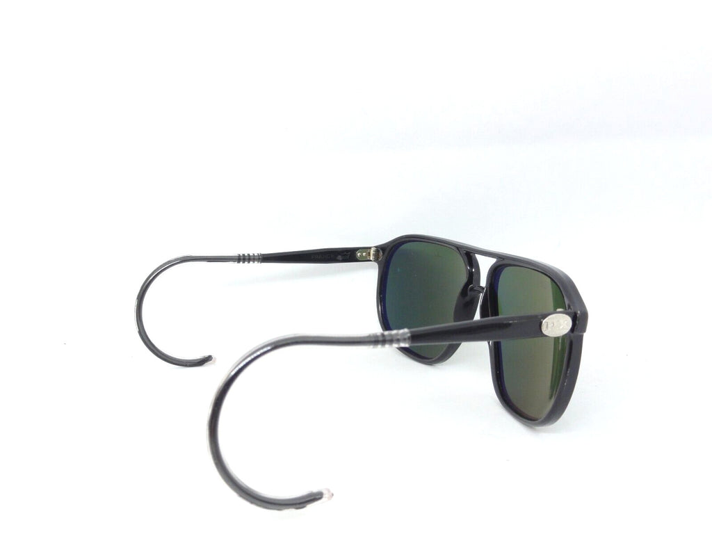 VUARNET 3117 BLACK  117  VINTAGE  80S SUNGLASSES  PX 3000 CABLE HOOK TEMPLES